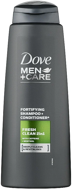Shampoo fortificante rinfrescante, uomo