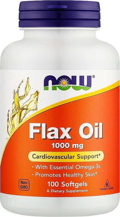 Capsule di olio di lino 1000 mg