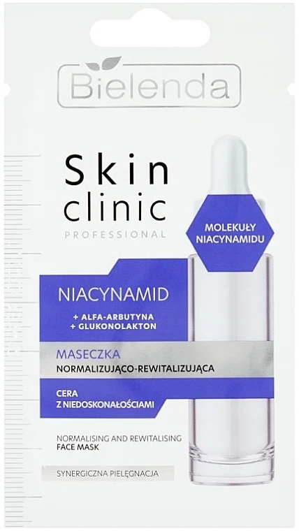 Maschera viso normalizzante e rivitalizzante