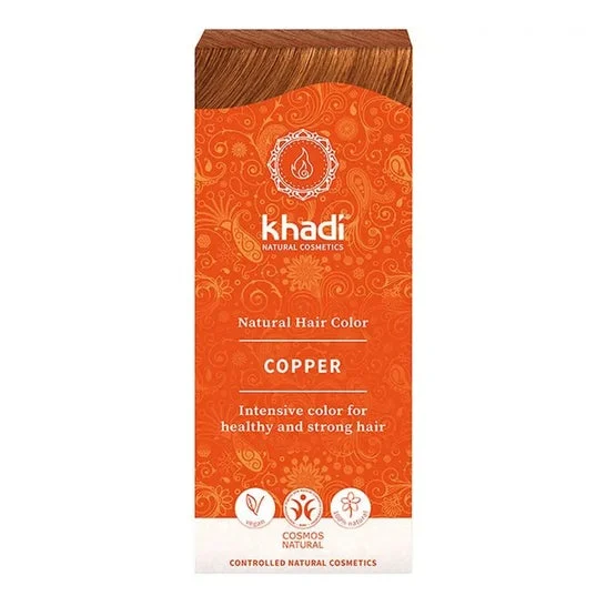 Khadi Herbal Bright Copper Shimmering Blonde and Reddish Colour 100g