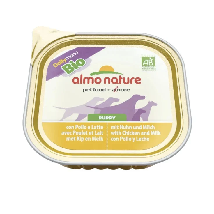 Almo nature Bio Organic Maintenance Puppy con Pollo e Latte - 100GR