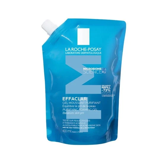 La Roche Posay Effaclar Gel Espuma Limpiador +M Eco Recarga 400ml