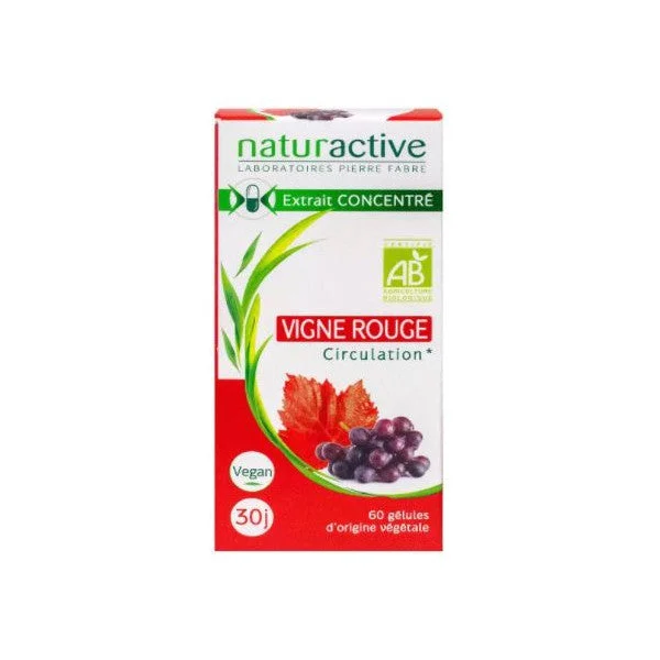 Naturactive Estratto concentrato Vite Rossa Bio Circolazione 60 capsule