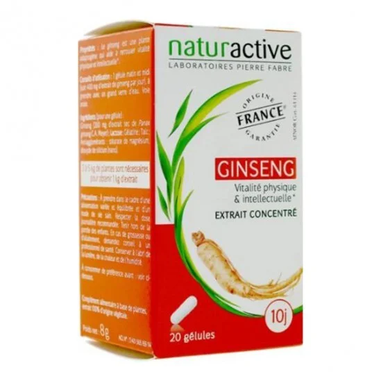 Naturactive Ginseng 20 Capsule