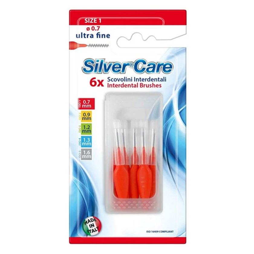 Silver care Scovolino Interdentale Ultra Fine 6 Pz 1 unità