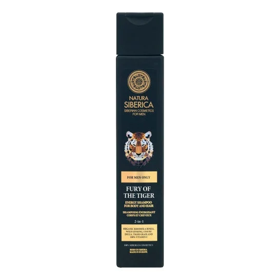 Natura Siberica La Rabbia Dello Shampoo Energizzante Tigre 50ml