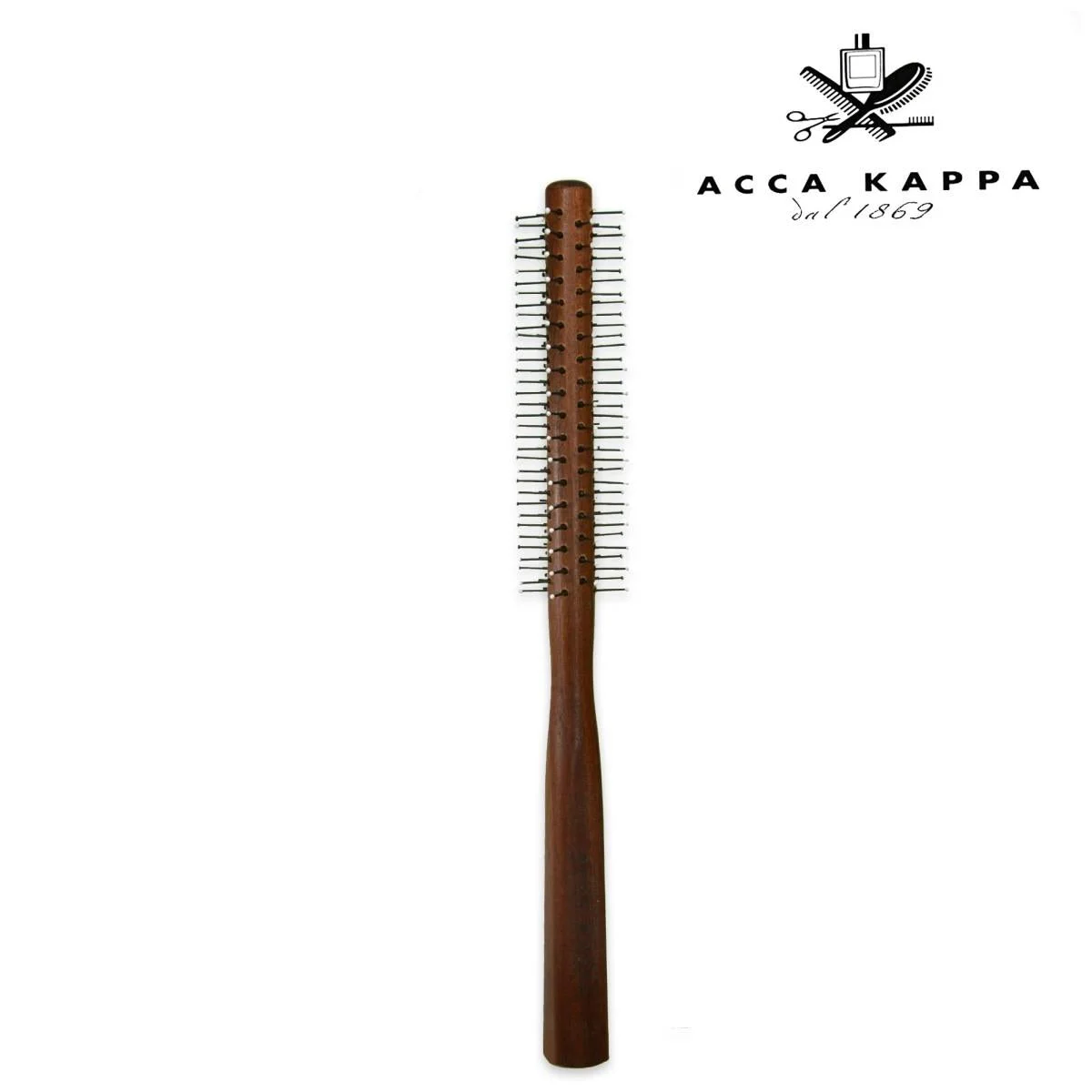 Acca kappa spazzola nylon per phon con picchi d.23