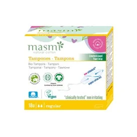 Masmi tampone regolare cotone 18pz