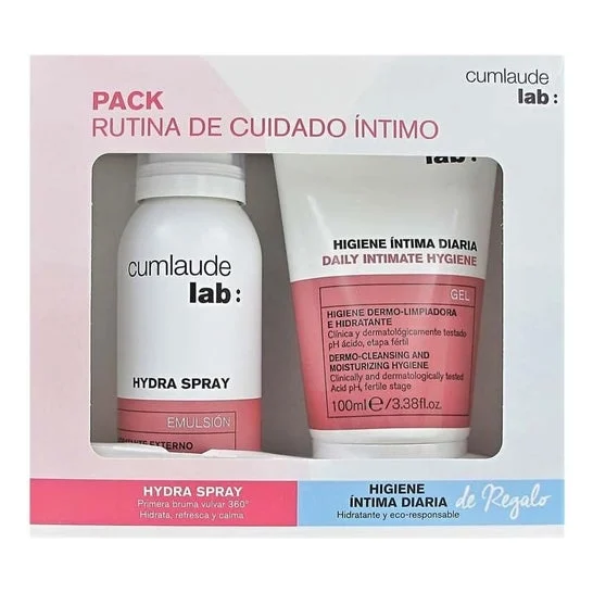 Cumlaude Lab Pack Hydra Spray 75ml + Higiene Íntima CLX 100ml