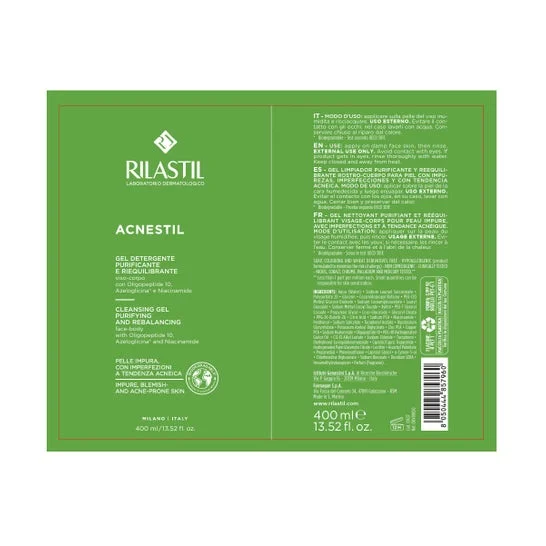 Rilastil Acnestil Gel Nettoyant 400ml