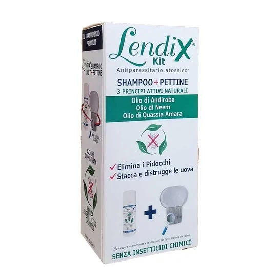 Lendix Pack Champú + Peine Antipiojos