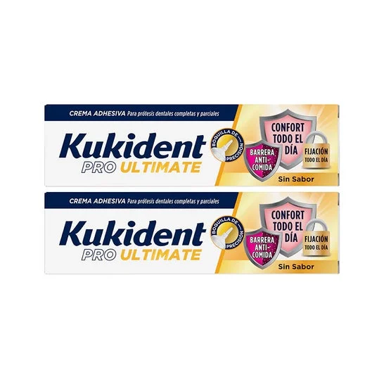 Kukident Pro Ultimate Sin Sabor 2x40g