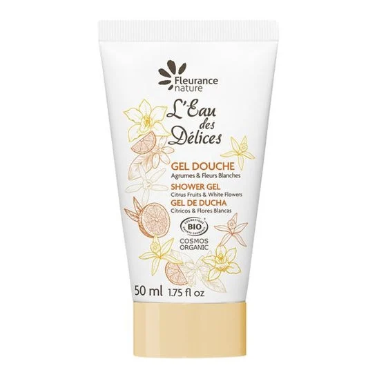 Fleurance Nature Gel De Ducha Citricos & Flores Blancas Formato Viaje 50ml