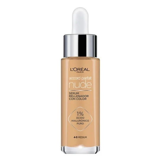 L'Oréal Accord Parfait Nude Serum 4-5 Medium 30ml