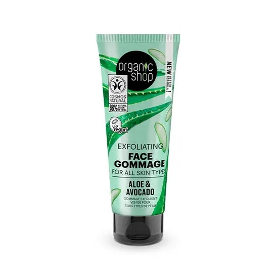 Organic Shop Face Gommage Aloe Avocado 75ml