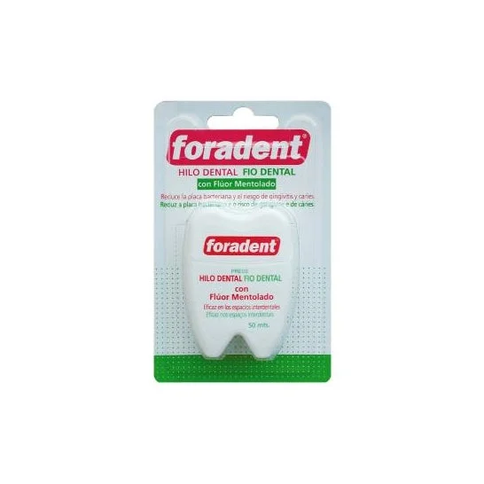 Foradent filo interdentale con microfilamenti 25metri