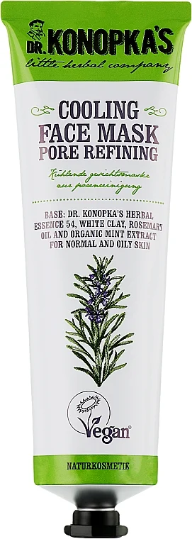 Maschera viso rinfrescante per restringere i pori