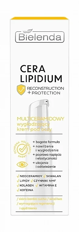 Crema levigante per gli occhi ai multiceramidi