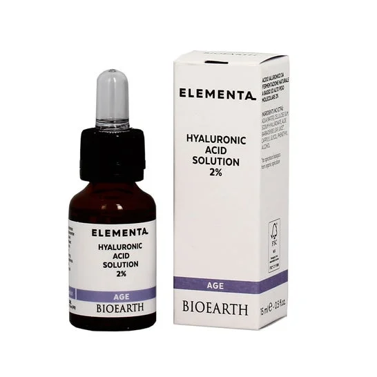 Bioearth Elemental Soluzione di Acido Ialuronico 2% 15ml