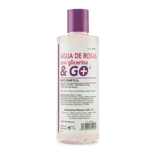 & Go Acqua Rosa + Glicerina 250ml