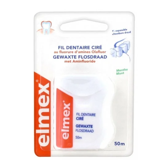 Gaba Elmex Filo dentale cerato 50M