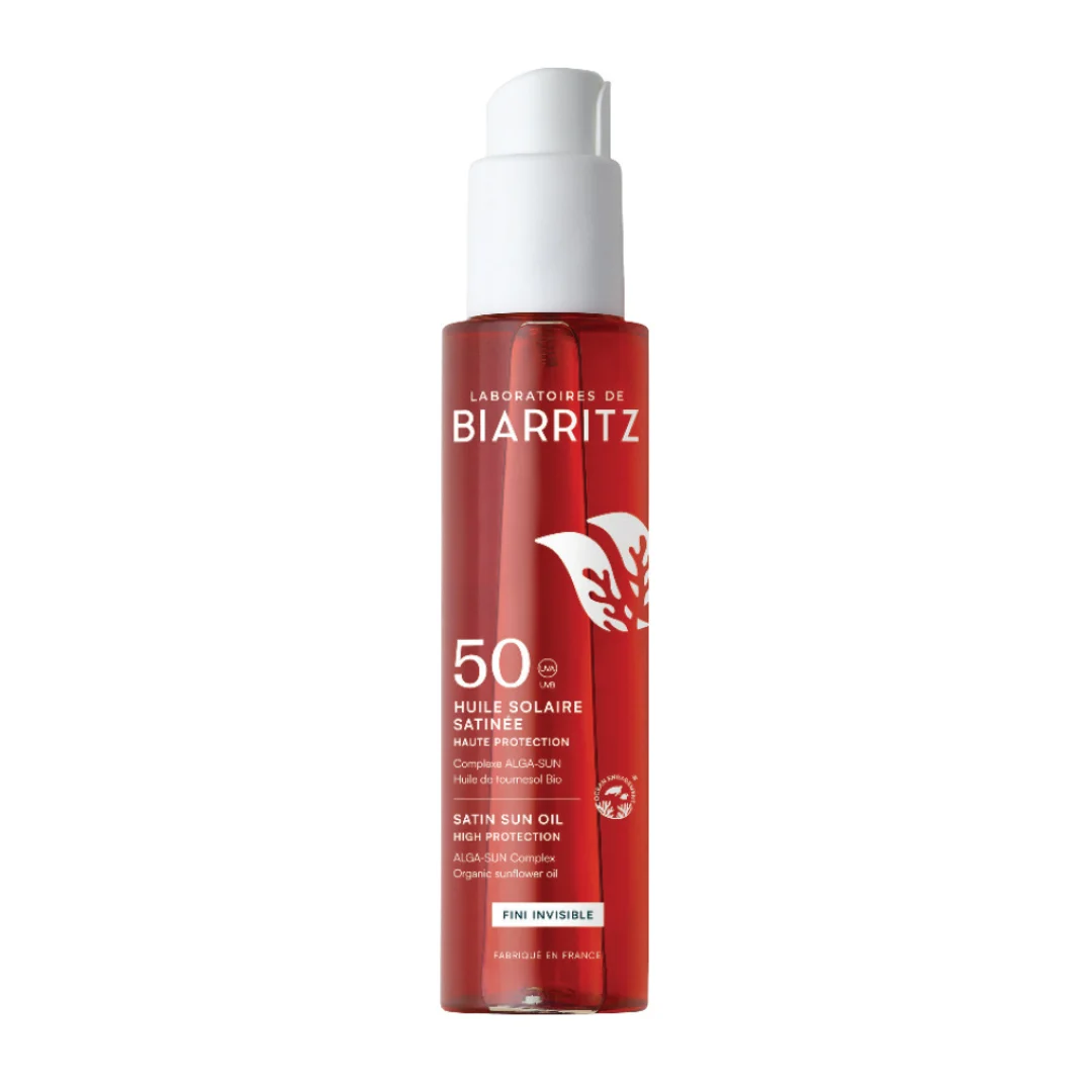 LABORATOIRES DE BIARRITZ Olio Solare Satinato Viso Corpo e Capelli SPF 50