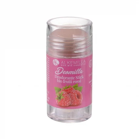 ALKEMILLA Deomilla Deodorante Stick – Bio Frutti Rossi