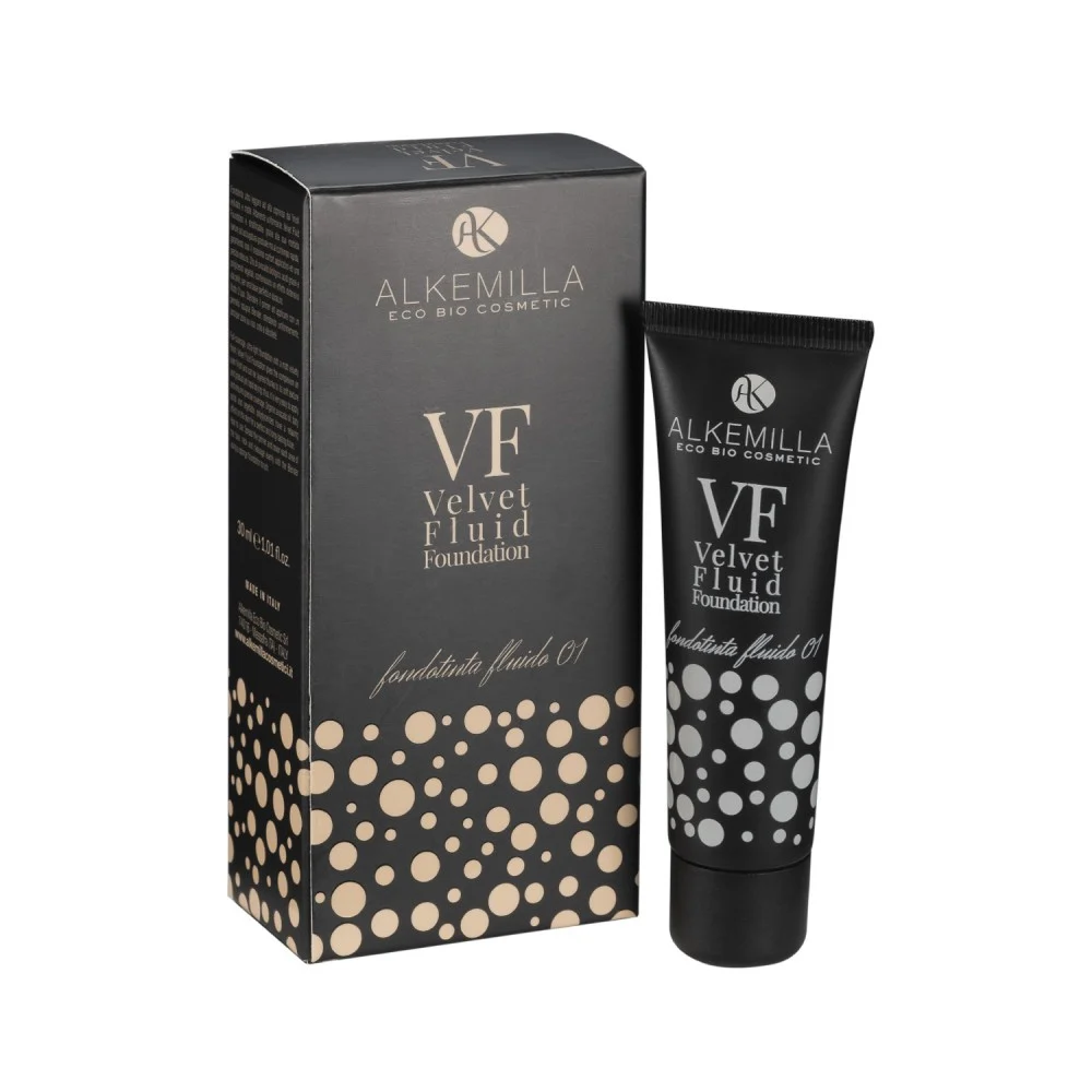 ALKEMILLA Velvet Fluid Foundation 01