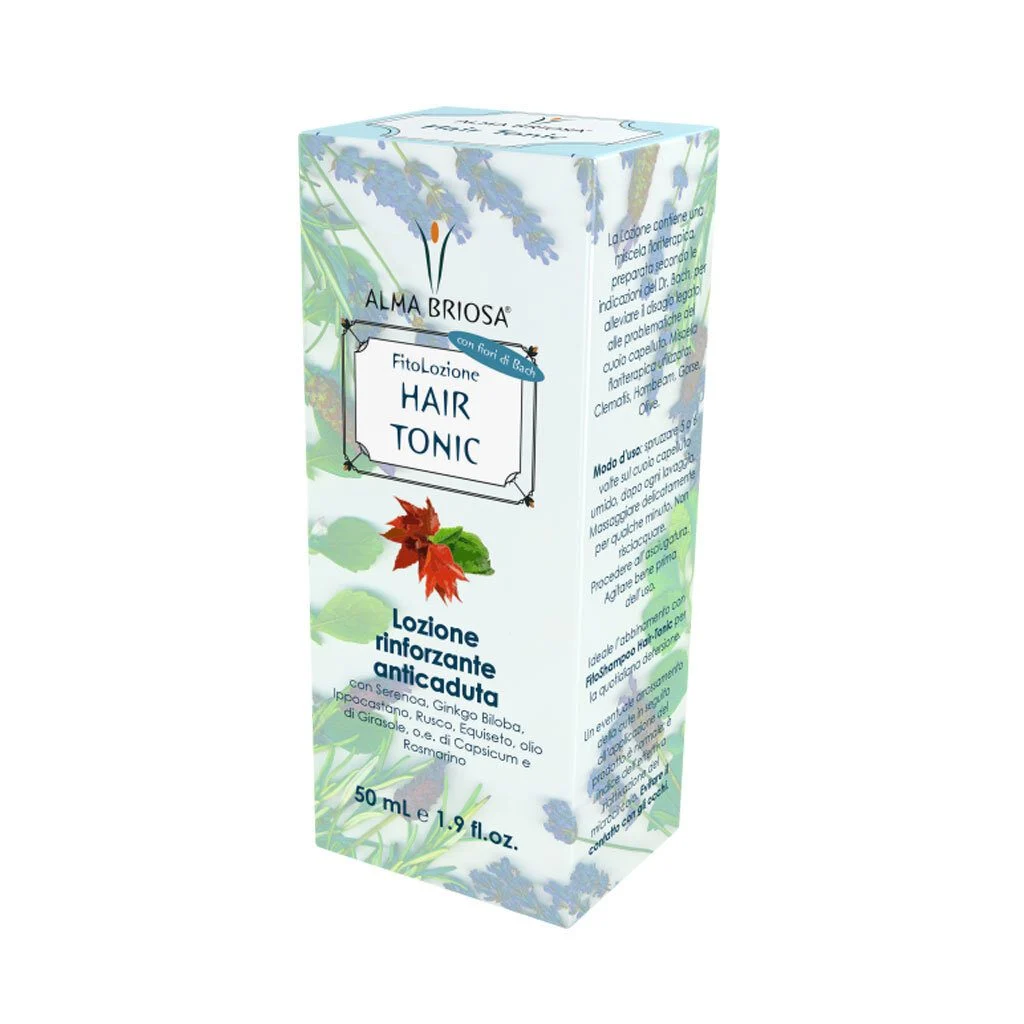 ALMA BRIOSA Fitolozione Hair Tonic – Lozione Rinforzante Anticaduta
