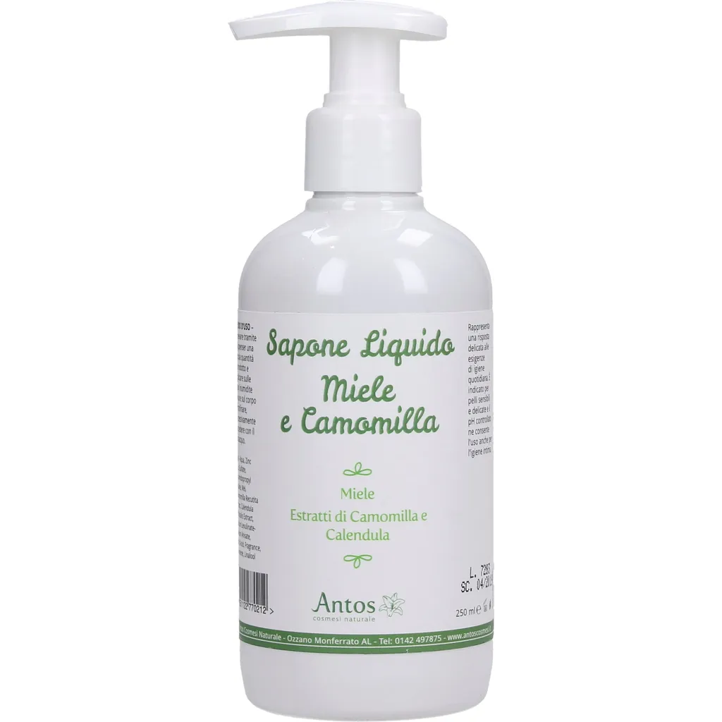 ANTOS Sapone Liquido Miele e Camomilla