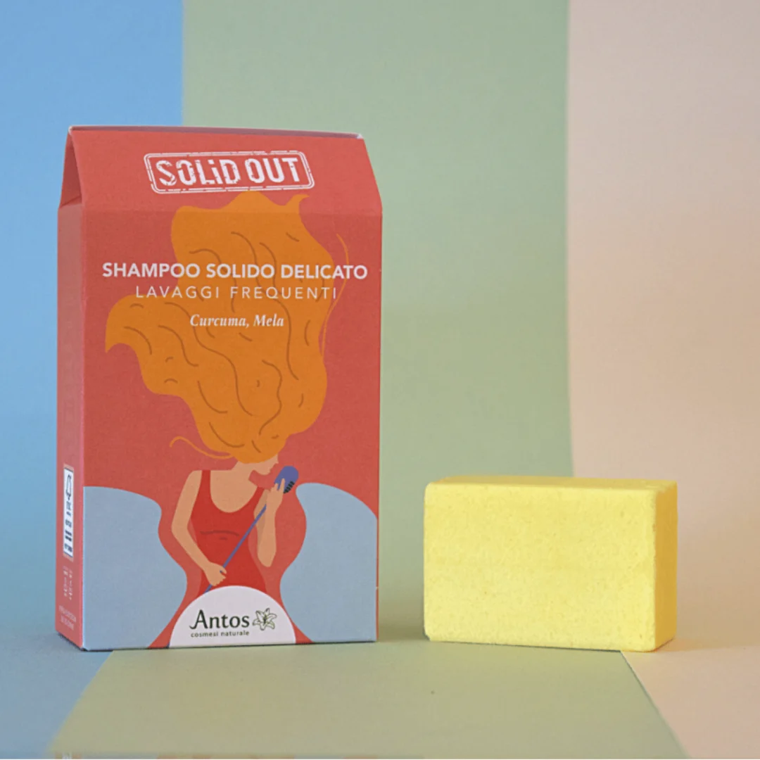 ANTOS Solid Out – Shampoo Solido Delicato Lavaggi Frequenti