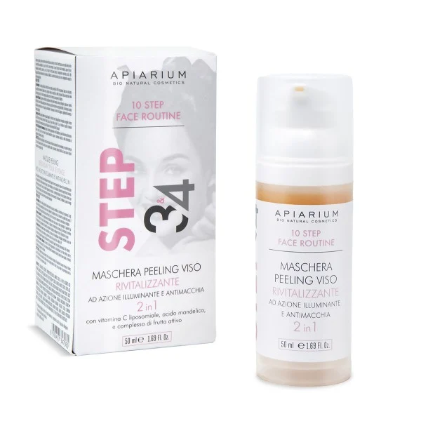 APIARIUM Step 3 & 4 – Maschera Peeling Viso Rivitalizzante