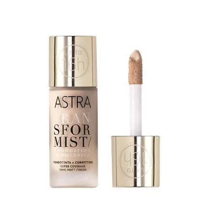 ASTRA MAKE-UP Transformist Fondotinta + Correttore 01N Alabaster