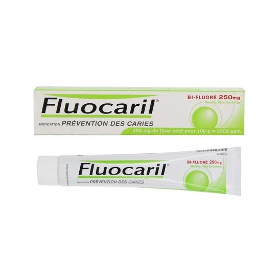 Fluocaril Bi-Fluorescente 250mg Menta 125ml