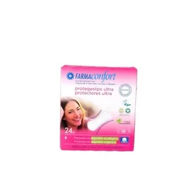 Farmaconfort ultrasottile 100% cotone clip protettore 24 pz