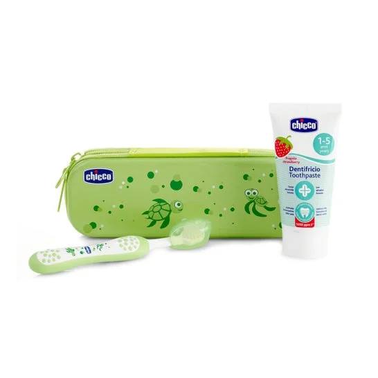 Chicco Set Primi Dentini con spazzolino e dentifricio