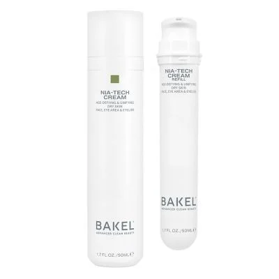 Bakel Nia-Tech Crema Antietà e Pelle Secca Unificante Custodia e Ricarica 50 ml