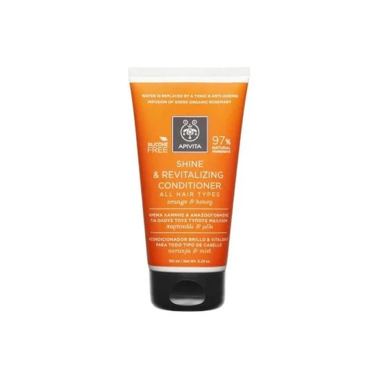 Apivita Shine-Vitality Conditioner tutti i tipi Arancione-money 1