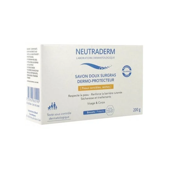 Neutraderm Jabón Suave Surgras Dermoprotettore 200g