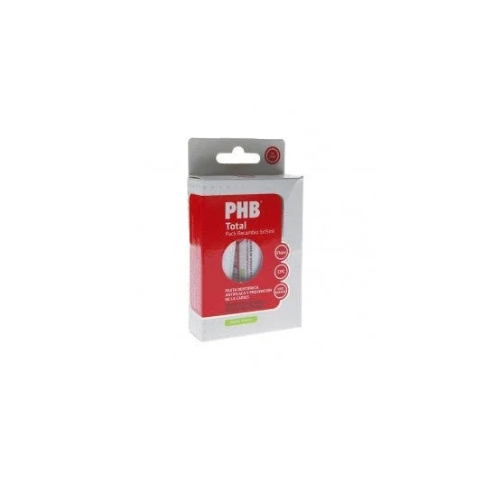 PHB® Travel Toothpaste Refill Pack 3x15ml