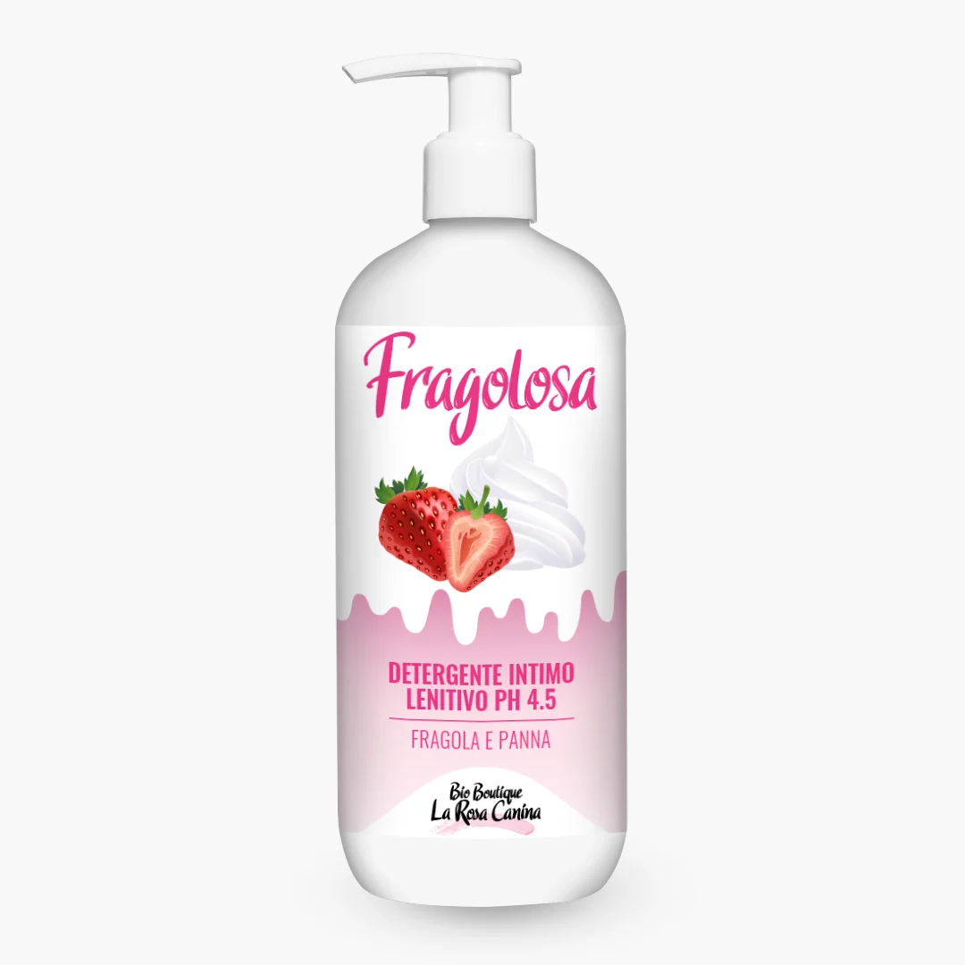 BIO BOUTIQUE LA ROSA CANINA Fragolosa – Detergente Intimo Lenitivo pH 4.5
