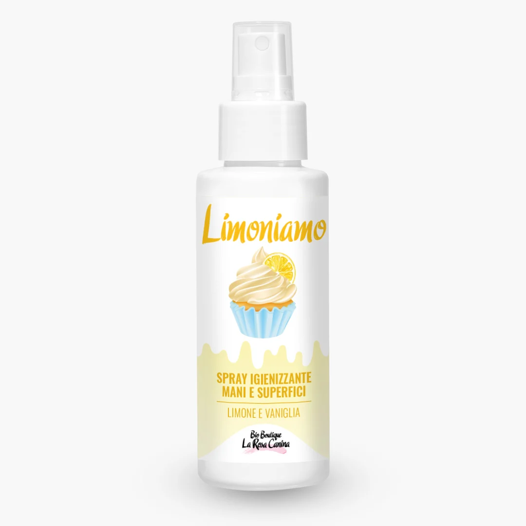 BIO BOUTIQUE LA ROSA CANINA Limoniamo – Spray Igienizzante Mani