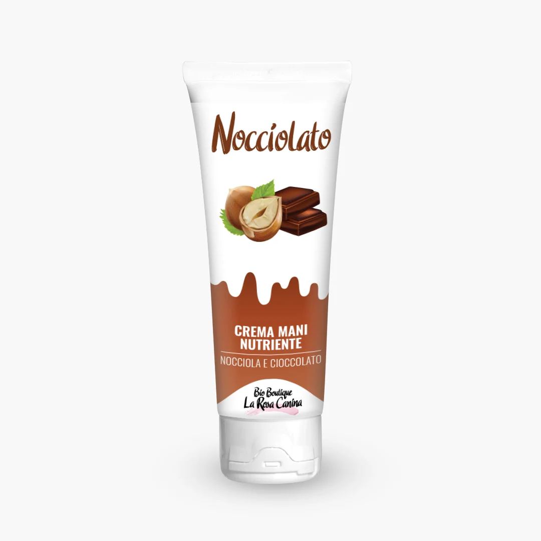 BIO BOUTIQUE LA ROSA CANINA Nocciolato – Crema Mani Nutriente Nocciola e Cioccolato