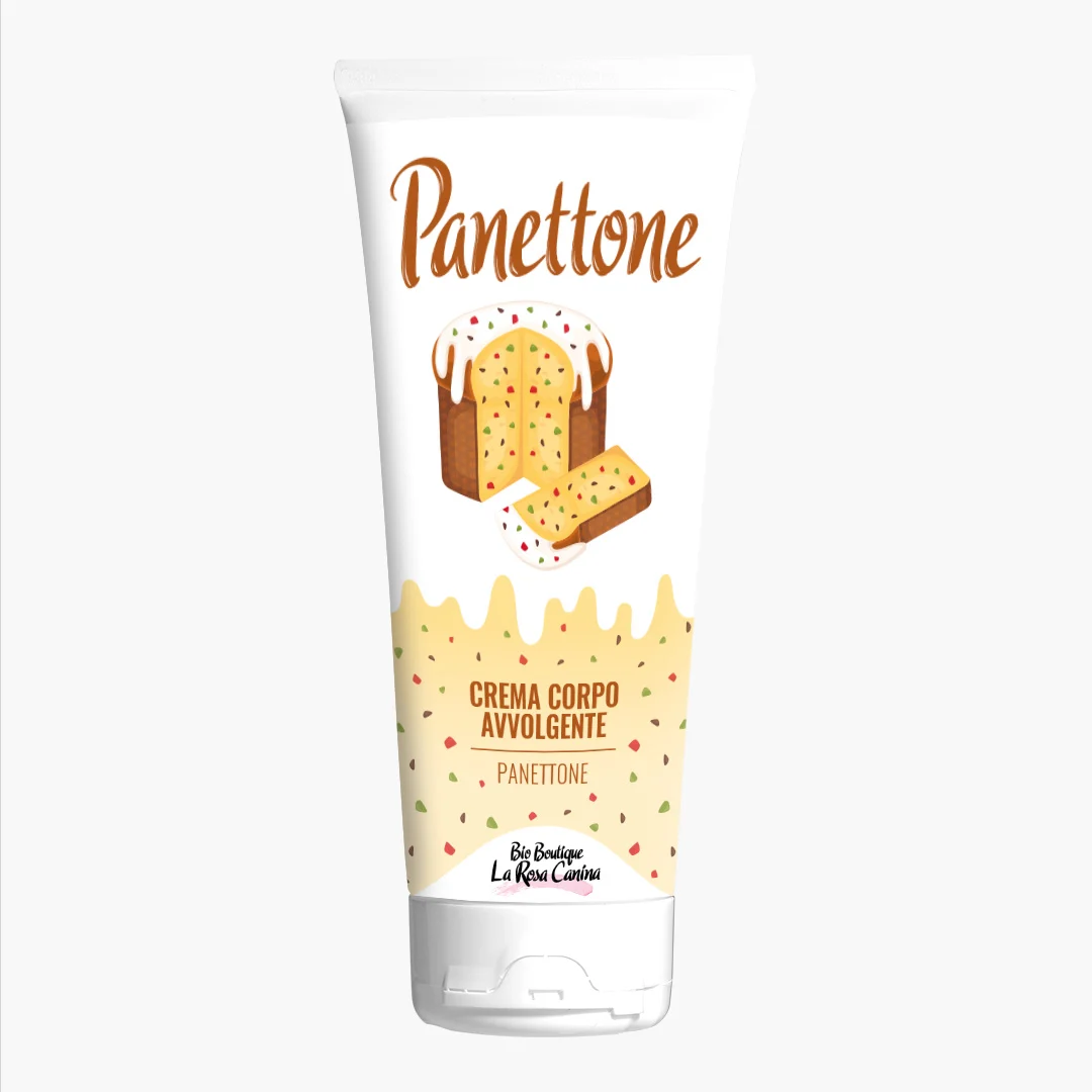 BIO BOUTIQUE LA ROSA CANINA Panettone – Crema Corpo Avvolgente Panettone