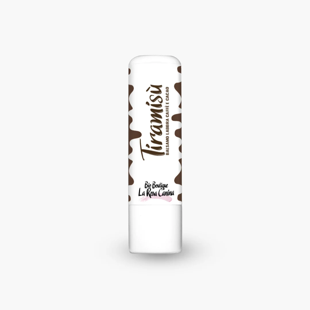 BIO BOUTIQUE LA ROSA CANINA Tiramisù – Balsamo Labbra Caffè e Cacao