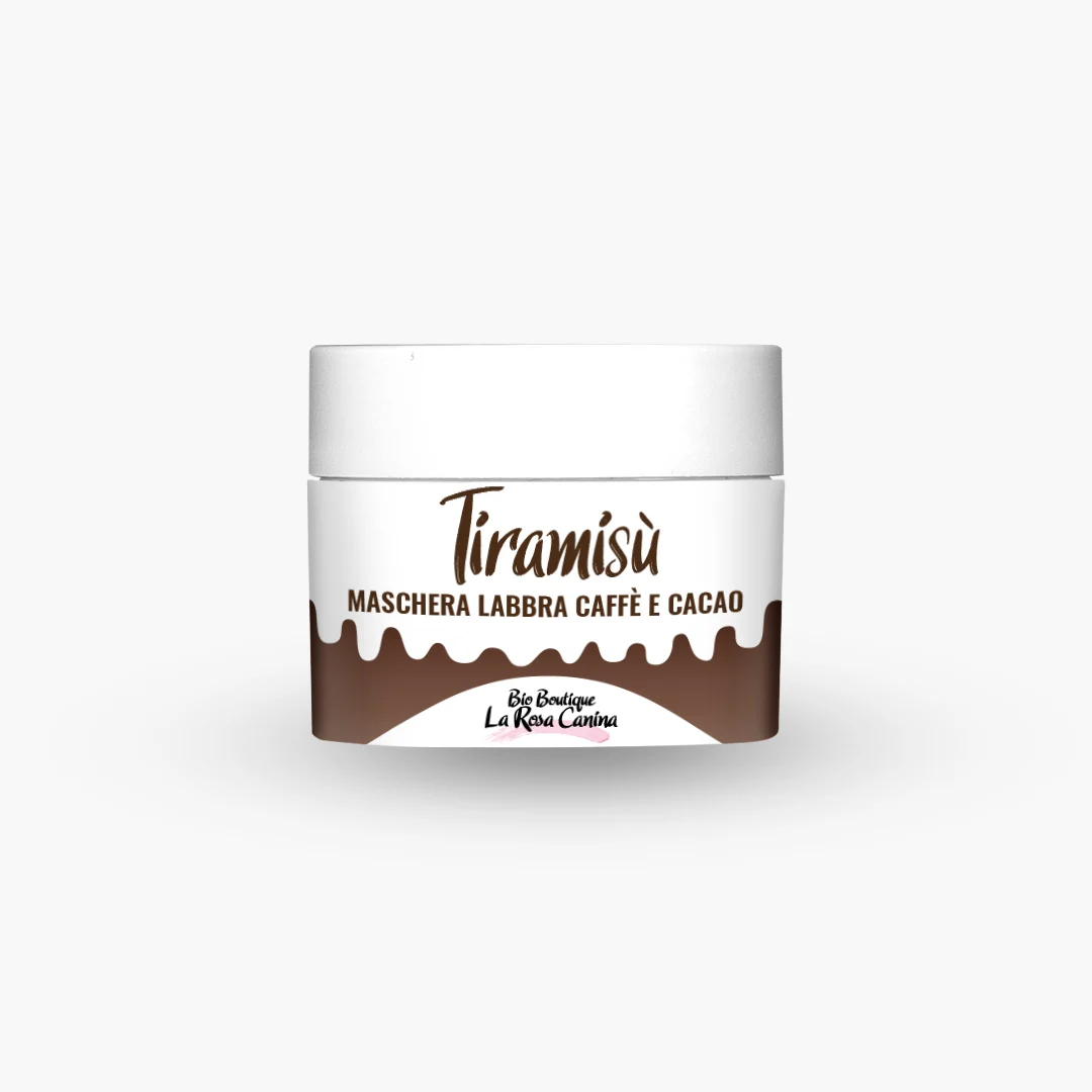 BIO BOUTIQUE LA ROSA CANINA Tiramisù – Maschera Labbra Caffè e Cacao