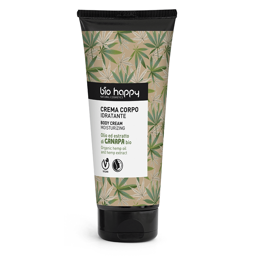 BIO HAPPY Canapa – Crema Corpo Idratante