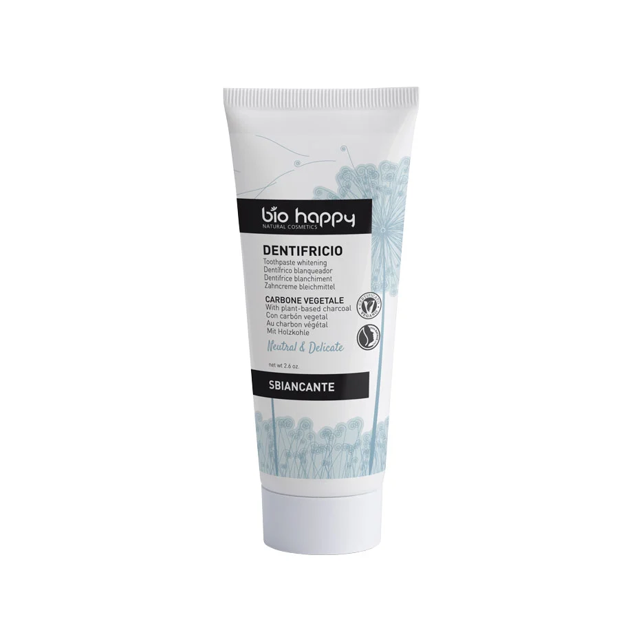 BIO HAPPY Neutral & Delicate – Dentifricio Sbiancante