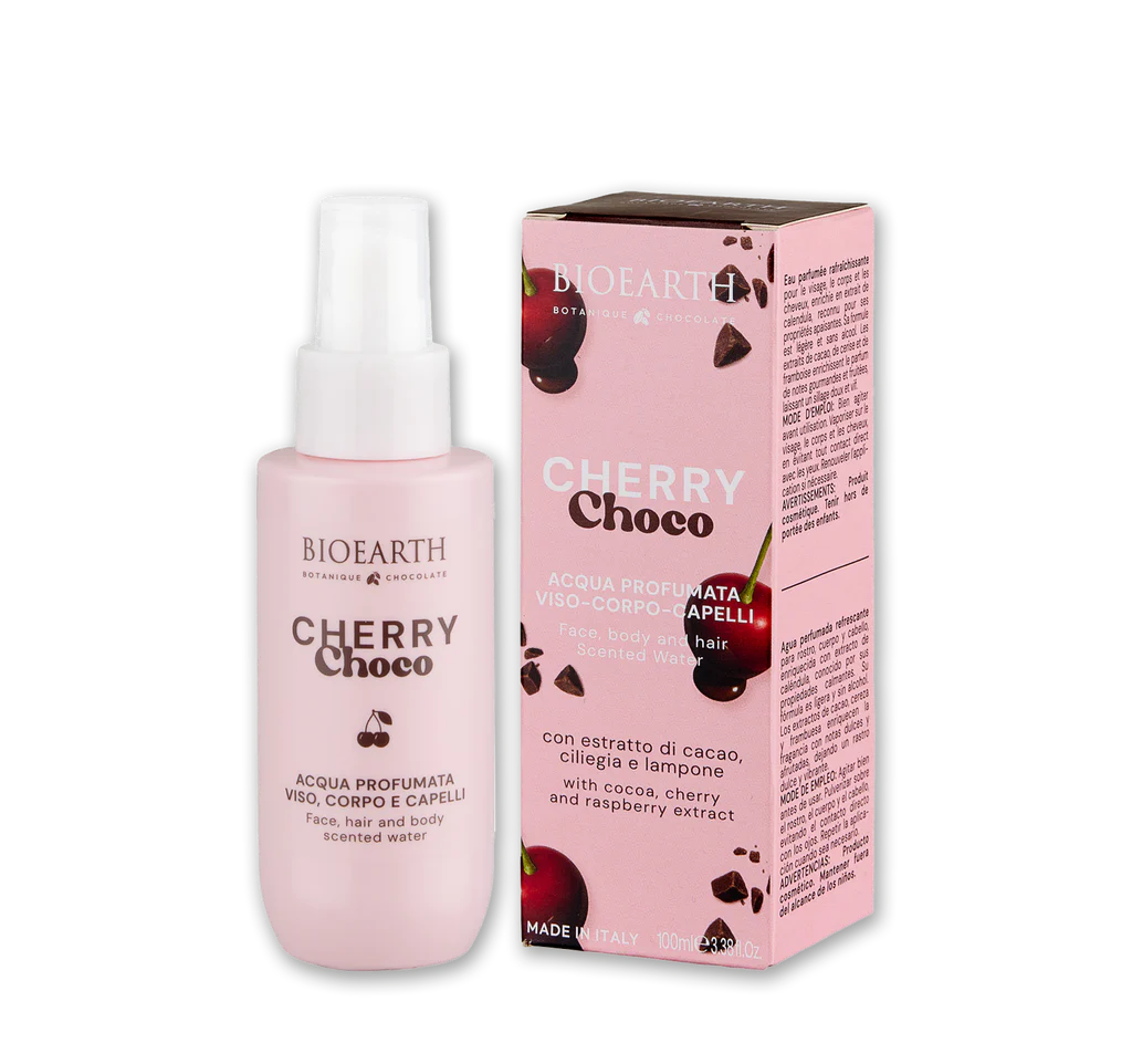BIOEARTH Cherry Choco – Acqua Profumata Corpo e Capelli
