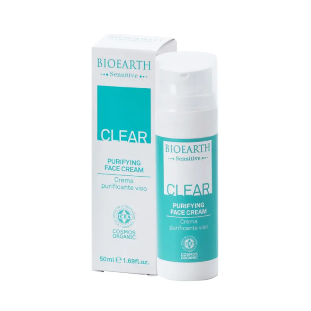 BIOEARTH Clear – Crema Viso Purificante